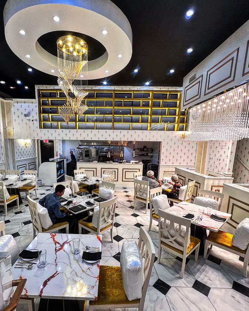 Inside XO Restaurant